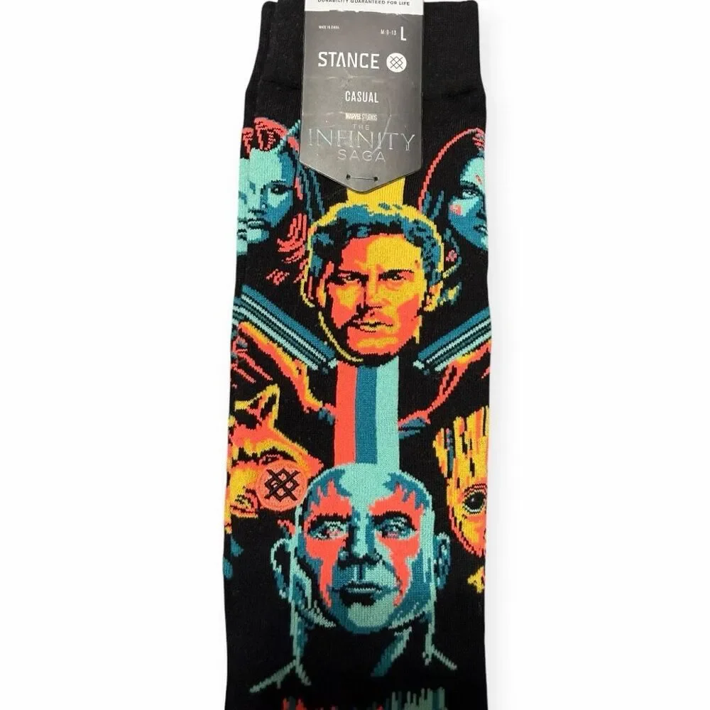 Stance “Awesome Mix” Infinity Saga Guardians of the Galaxy Socks size L M9-13 b)